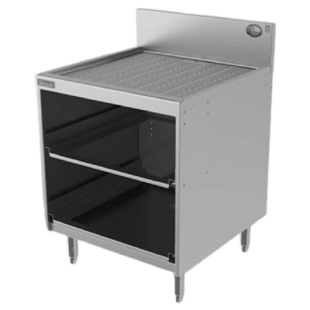 Perlick TSF24SC - Underbar Storage Cabinet 24"W X 24"D, 4" Or 6"H Backsplash With 1" Return At Top