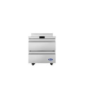 Atosa USA, Inc. AWF27D2 - Worktop Freezer, 27-1/2"W X 30"D X 38-7/8"H, (2) Drawers