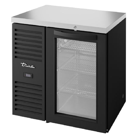 True Mfg. - Premier Bar TBR32-RISZ1-L-B-G-1 - Refrigerated Back Bar Cooler, One-section