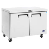 Atosa USA, Inc. MGF36RGR - Atosa Undercounter Refrigerator, Reach-in, Two-section