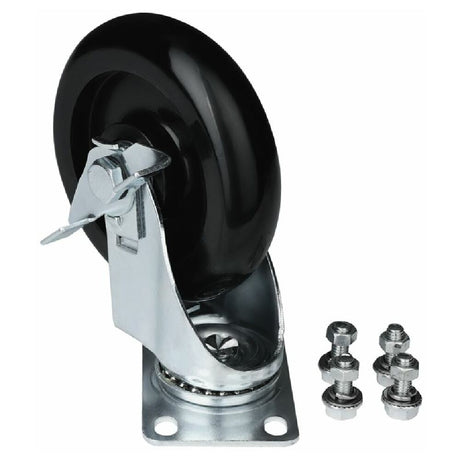 Empura Parts 70200901555L - 4" Swivel Caster W/brake, Set Of (4), Compatible With: EGF-40/50_NAT