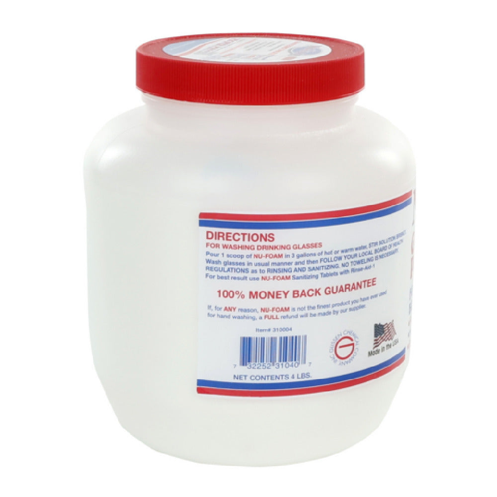 Empura 310044 - Glass Washing Powder, 4 Lbs, Featuring A Streak-free Formula For Dazzling Results