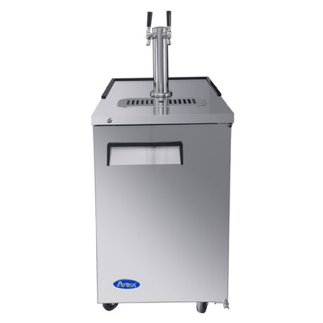 Atosa USA, Inc. MKC23GR - Atosa Draft Beer Cooler, 23"W X 31-1/10"D X 54-4/5"H, Rear-mounted Self-contained Refrigeration