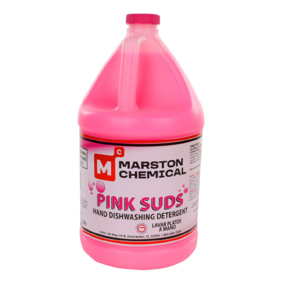 Empura 300163 - Pink Suds Detergent, 1 Gallon, For Hand Washing Dishes