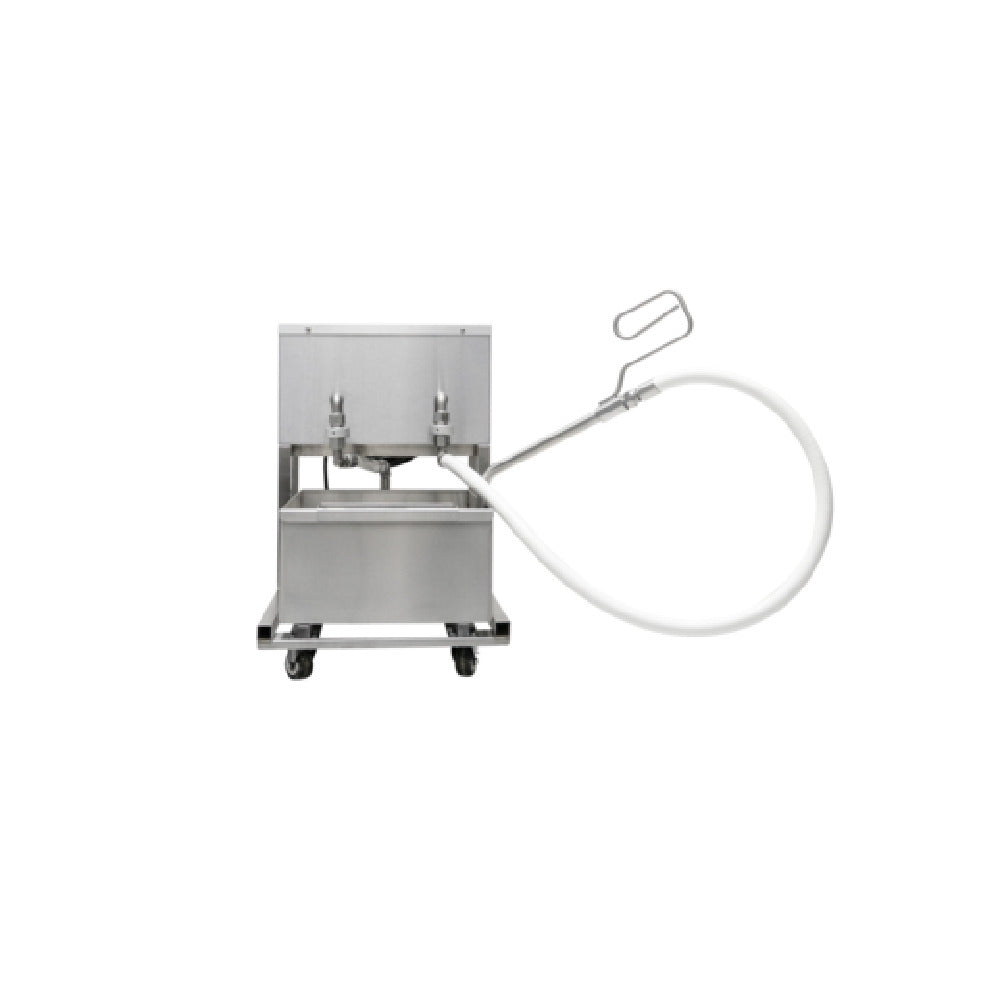 Atosa USA, Inc. FPOF-50 - Portable Fryer Filter, 16-1/4"W X 29-1/2"D X 24"H, 50 Lb. Capacity