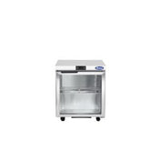 Atosa USA, Inc. AUR27GD - Undercounter Refrigerator, 27 1/2"W X 30"D X 32 1/2"H, 1 Glass Self-closing Door With Stay-open Feature