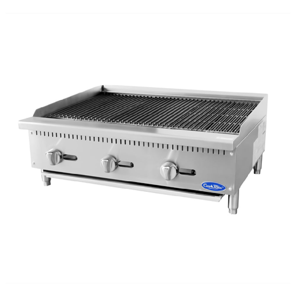 Atosa USA, Inc. ATCB-36 - CookRite Charbroiler, Natural Gas, Countertop