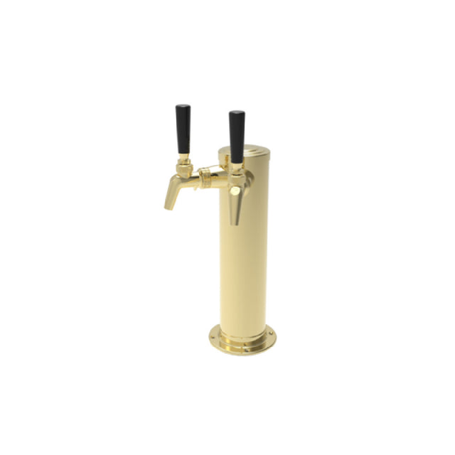 Perlick 69526-2DATF-R Draft Arm Style Beer Dispensing Kit (2) Faucets Tarnish Free Brass (dispensing Head Drainer Faucet(s)