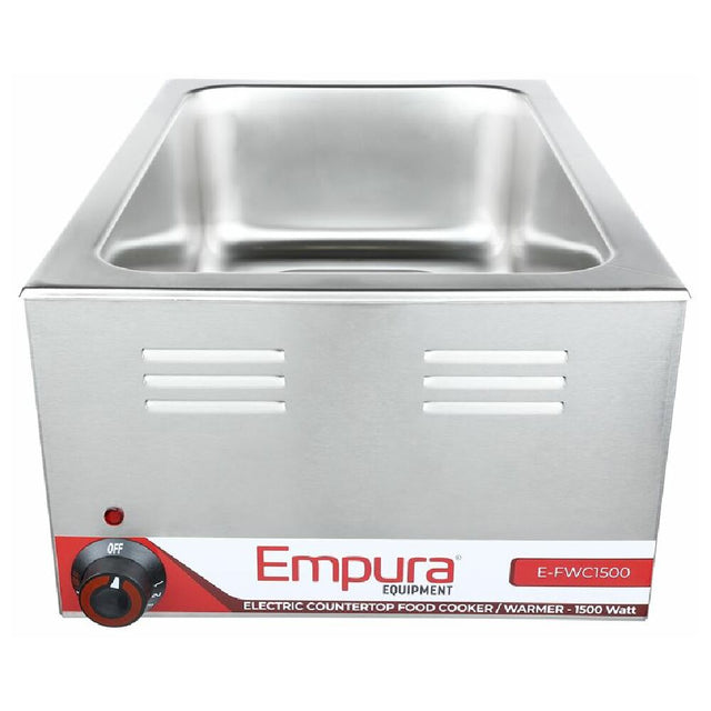 Empura Equipment E-FWC1500 Food Warmer 4/3 1500 Wats Of Power 120V/60/1-phase 12.5 Amps