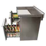 Perlick BBS36C - Tobin Ellis Signature Series Front Facing Refrigerated Drawers, One-section