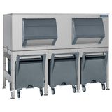 Scotsman ICS1790 - Ice Express Transport System, Side-hinged Front Door & (3) Bays For (3) Roll Under Carts (included)
