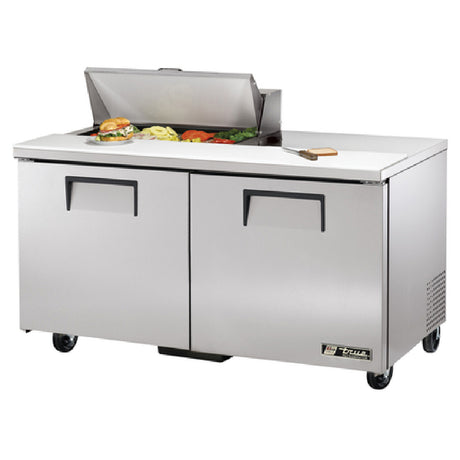 True Mfg. - General Foodservice TSSU-60-08-HC - Sandwich/Salad Unit, (8) 1/6 Size (4"D) Poly Pans
