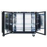 Empura Refrigeration E-KBB60-2-27 Back Bar Cooler 2 Swing Solid Doors 58 3/4"W X 27 5/8"D X 42 1/2"H