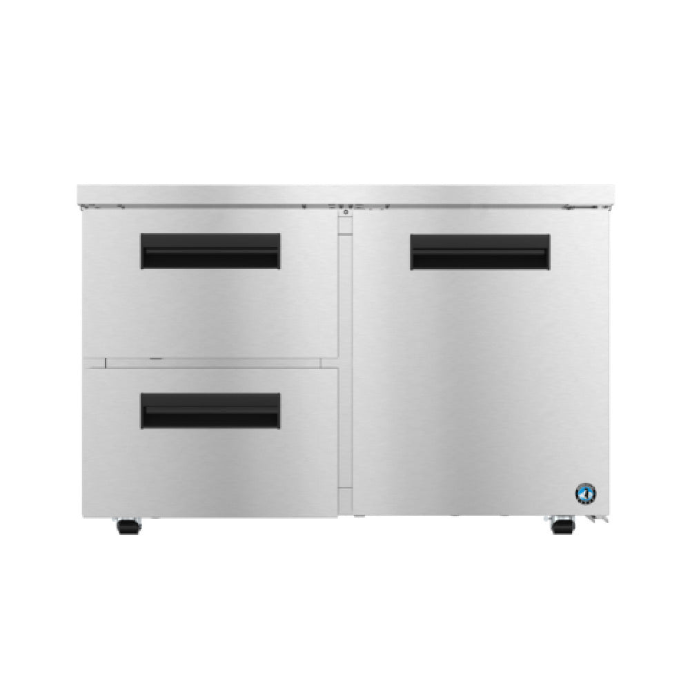 Hoshizaki UF48B-LPD2 Steelheart Series Undercounter Freezer Two-section 48"W