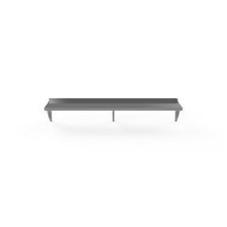 Atosa USA, Inc. SWS1296/304 - Wall Shelf, 96"W X 12"D X 10"H, 3 Brackets