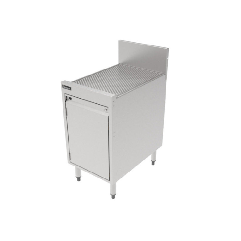 Perlick TSF16SC - Underbar Storage Cabinet 16"W X 24"D, 4" Or 6"H Backsplash With 1" Return At Top