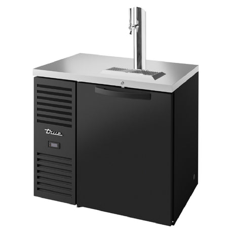 True Mfg. - Premier Bar TDR36-RISZ1-L-B-S-1 - Refrigerated Draft Bar Cooler, One-section