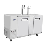 Atosa USA, Inc. MKC68GR - Atosa Draft Beer Cooler, 68"W X 28-1/10"D X 55-3/5"H, Side-mounted Self-contained Refrigeration