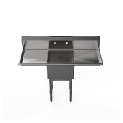 Atosa USA, Inc. SS1818D11L18 - MixRite Sink, 1-compartment, 39"W X 24"D X 44-1/2"H Overall