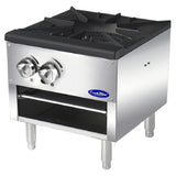 Atosa USA, Inc. ATSP-18-1L_LP - CookRite Low Stock Pot Stove, Gas, (1) Three-ring Cast Iron Burner