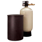 Water softener system with brine tank and resin tank Everpure EV998031 Softener
