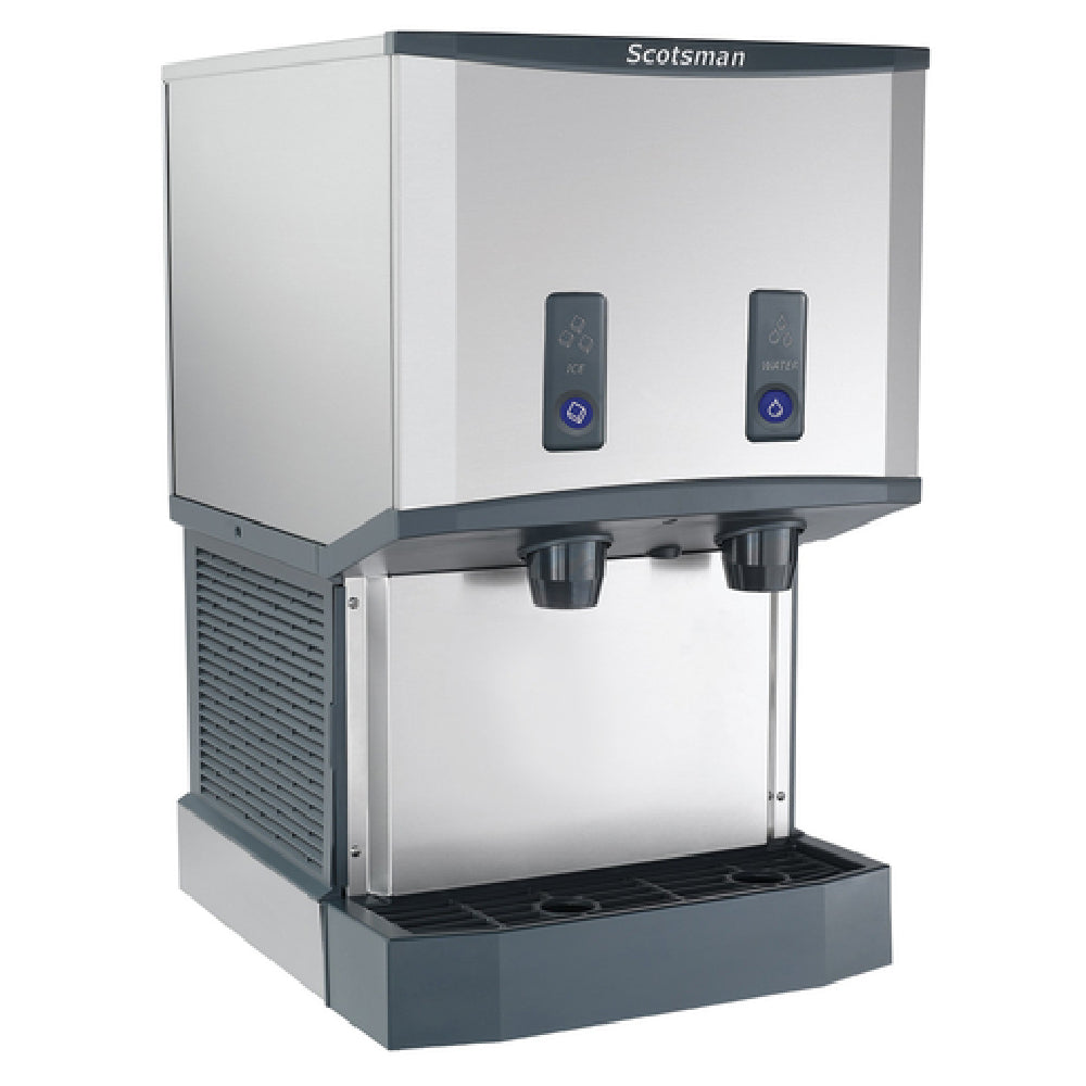 Scotsman HID525AB-1 - Meridian™ Ice & Water Dispenser, Push-button Dispensing, H2 Nugget Ice
