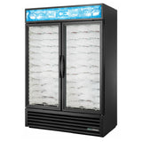 True Mfg. - General Foodservice GDIM-49NT-HC~TSL01_WH - Ice Merchandiser, Two-section