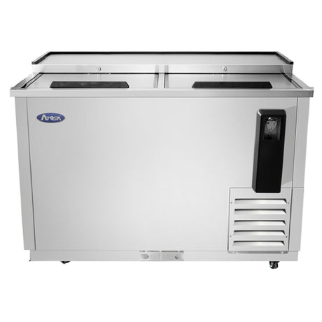 Atosa USA, Inc. MBC50GR - Atosa Bottle Cooler, 49-3/8"W X 26-3/4"D X 38-1/2"H, Self-contained Side Mount Refrigeration