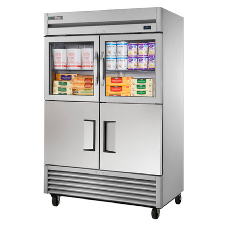 True Mfg. - General Foodservice TS-49-2-G-2-HC~FGD01 - Refrigerator, Reach-in, Two-section
