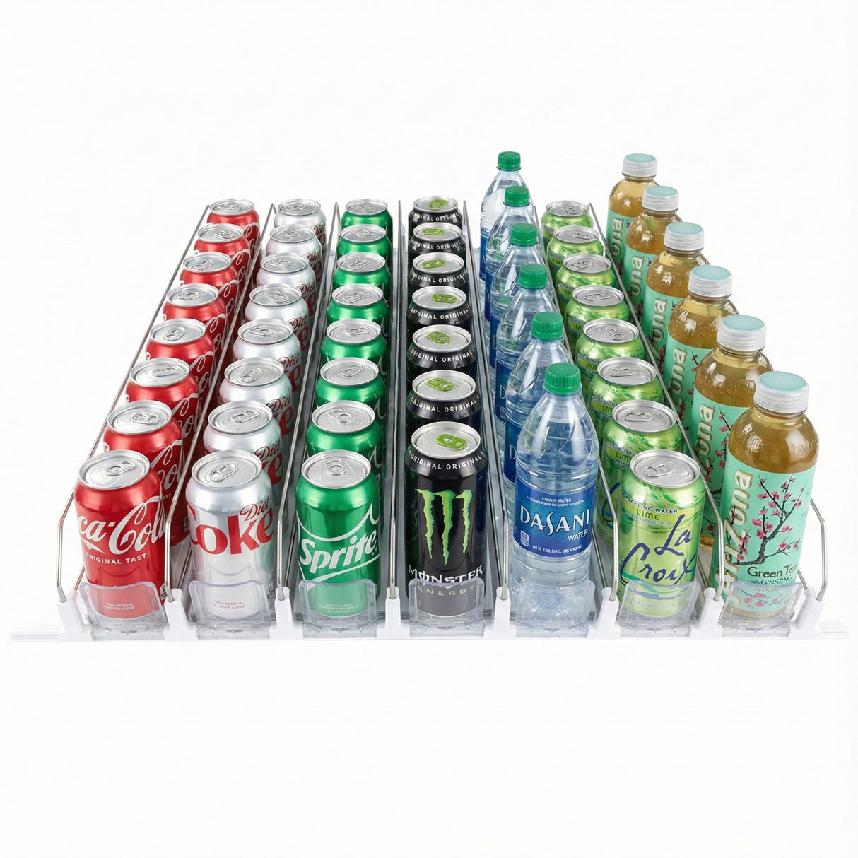 Empura Refrigeration P.107.005.600WB-001-H_WH Product Pusher (7) Pusher Bundle Per Shelf Add-on Accessory To Enhance Product Organization Inside Unit