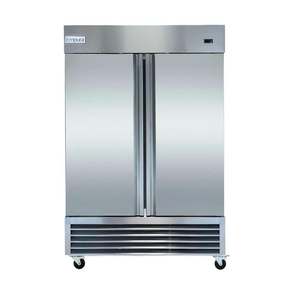 Empura Refrigeration E-KB54F Reach-In Freezer 53.9"W X 32.7"D X 82.3"H 41.6 Cu. Ft. Capacity