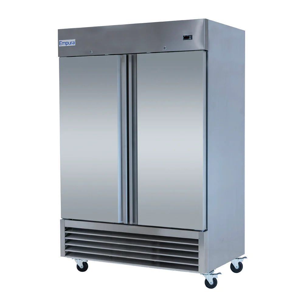Empura Refrigeration E-KB54F Reach-In Freezer 53.9"W X 32.7"D X 82.3"H 41.6 Cu. Ft. Capacity