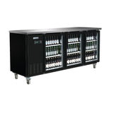Empura Refrigeration E-KBB903BG Back Bar Cooler 90.4"W X 27.6"D X 42.5"H 29 Cu. Ft. Capacity