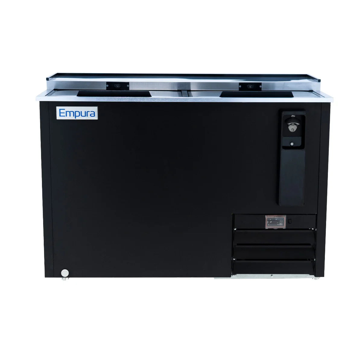 Empura Refrigeration E-KBC-50 Bottle Cooler 49.4"W X 27"D X 35"H 13.7 Cu. Ft. Capacity