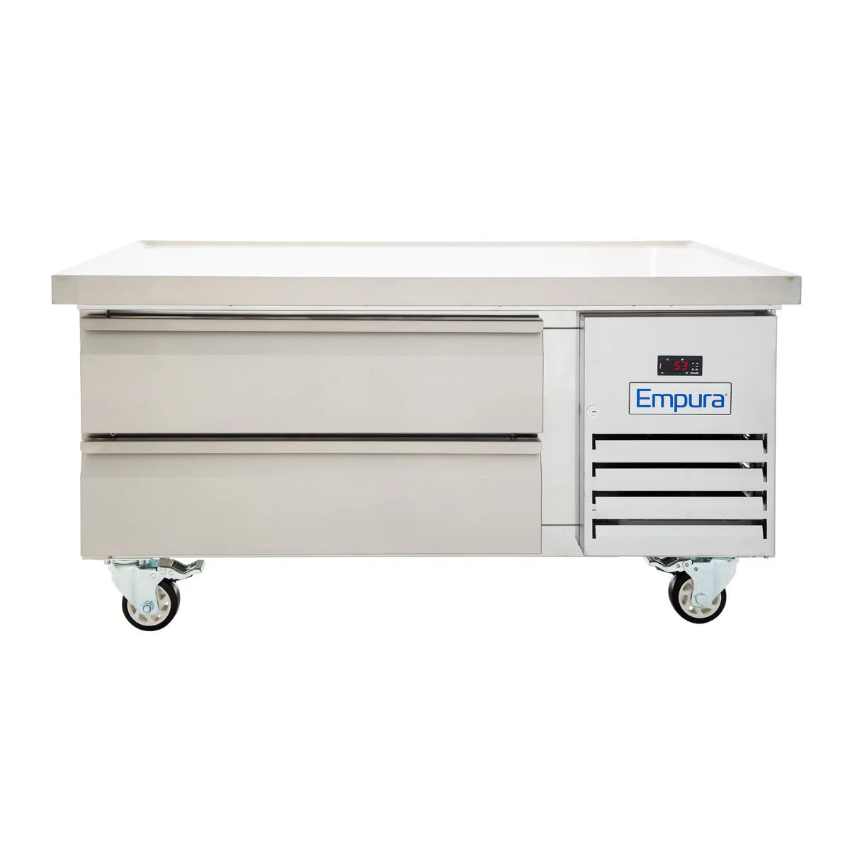 Empura Refrigeration E-KCBR48 Refrigerated Equipment Stand 50"W X 31.9"D X 26"H 5.9 Cu. Ft. Capacity
