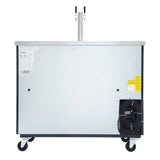 Empura Refrigeration E-KDD2-1 Direct Draw Beer Dispenser 49.1"W X 24.41"D X 41.9"H 12.5 Cu. Ft. Capacity
