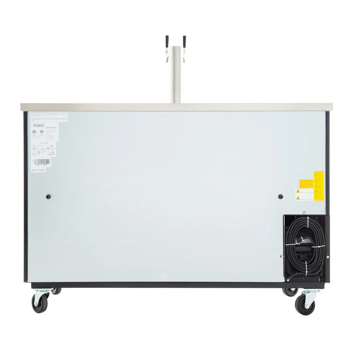 Empura Refrigeration E-KDD3-1 Direct Draw Beer Dispenser 61.1"W X 24.41"D X 41.9"H 16.6 Cu. Ft. Capacity