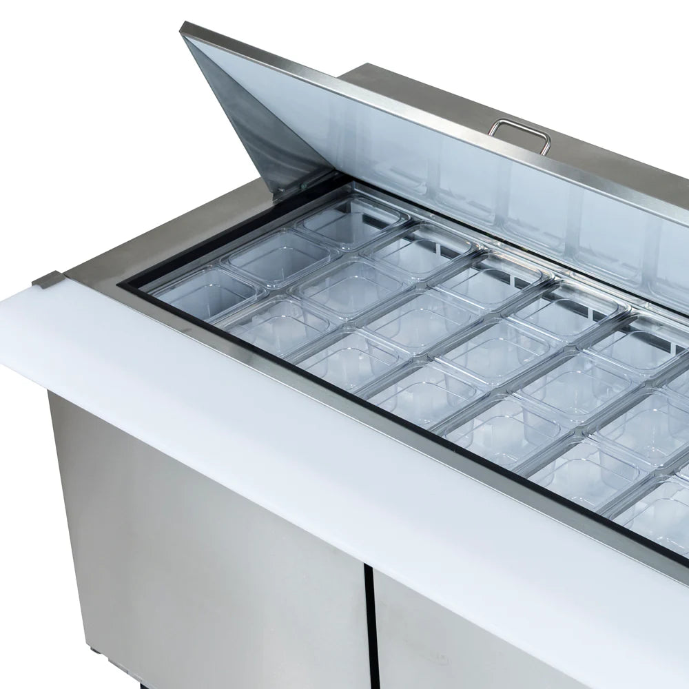 Empura Refrigeration E-KSP60M Refrigerated Sandwich/Salad Mega Top Prep Table 61.2"W X 34.5"D X 43.2"H