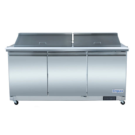 Empura Refrigeration E-KSP72M Refrigerated Sandwich/Salad Mega Top Prep Table 71.7"W X 34.5"D X 43.2"H
