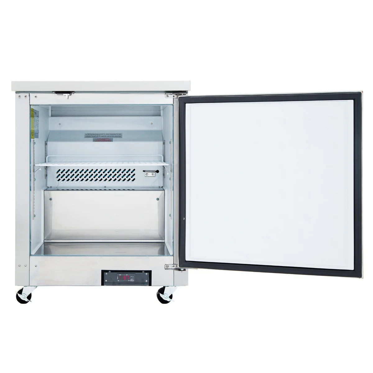 Empura Refrigeration E-KUC27F Undercounter Reach-In Freezer 27.8"W X 29.9"D X 35.5"H 5.4 Cu. Ft. Capacity