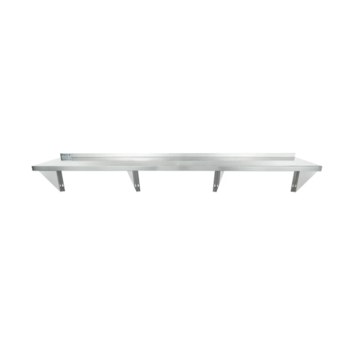 Empura Stainless 1884WS16 Heavy Duty Empura Wall Mount Storage Shelf 18" X 84" 16GA 430S/S Shelf And Brackets