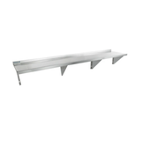 Empura Stainless 1884WS16 Heavy Duty Empura Wall Mount Storage Shelf 18" X 84" 16GA 430S/S Shelf And Brackets