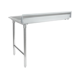 Empura Stainless E-CDT-48R 48" Stainless Steel Clean Dish Table Right Side 48"W X 30"D X 43.75"H