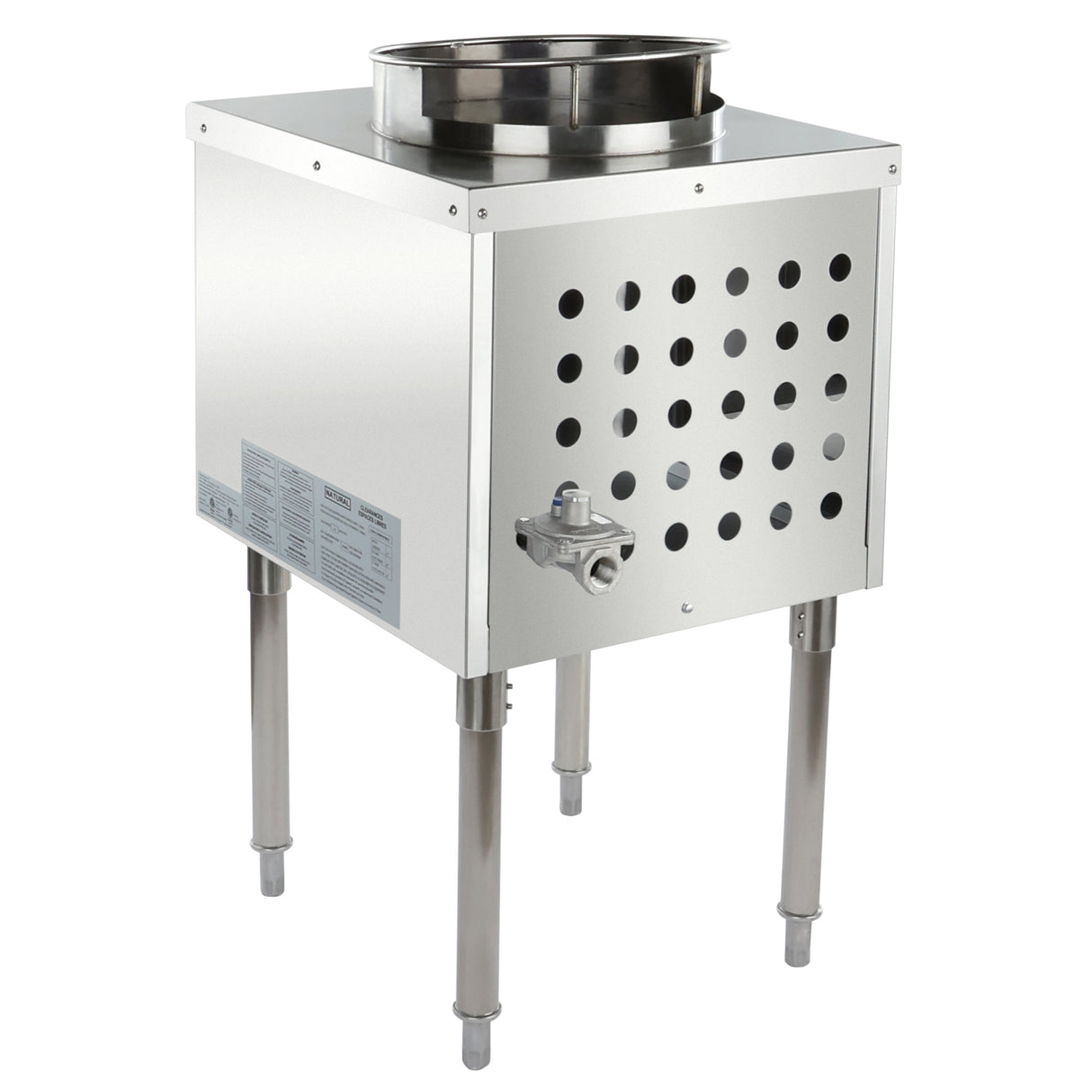 Empura Equipment E-GWR-13 Wok Range Gas 17.99"W X 20.16"D X 32.28"H