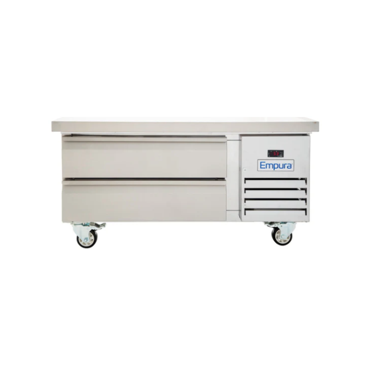 Empura Refrigeration E-KCBR48 Refrigerated Equipment Stand 50"W X 31.9"D X 26"H 5.9 Cu. Ft. Capacity