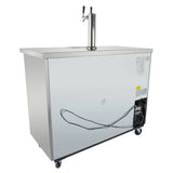 Empura Refrigeration E-KDD2-1-S Direct Draw Beer Dispenser 49.1"W X 24.41"D X 41.9"H 12.5 Cu. Ft. Capacity