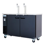 Empura Refrigeration E-KDD3-2 Direct Draw Beer Dispenser 61.1"W X 24.41"D X 41.9"H 16.6 Cu. Ft. Capacity