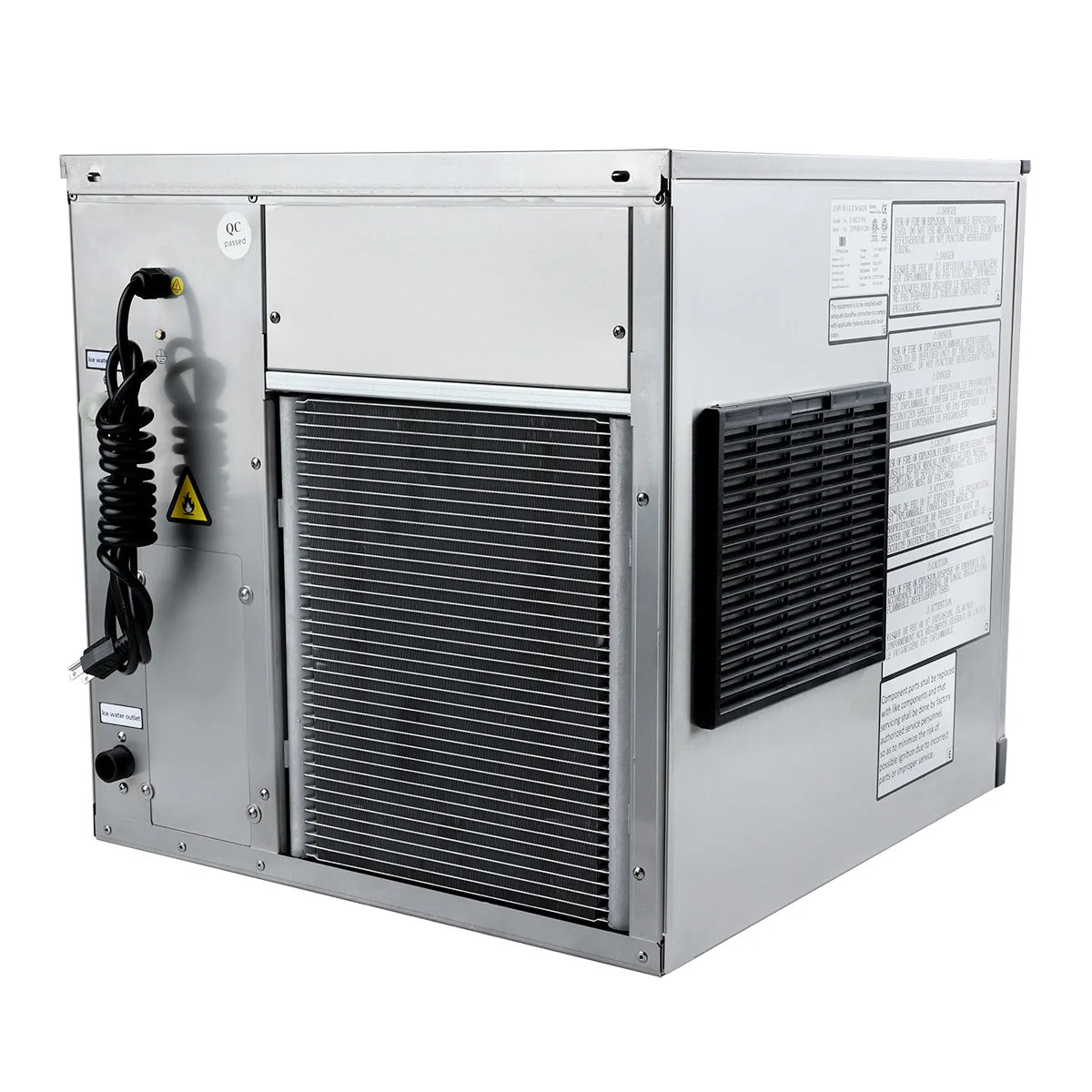 Empura Ice Machines E-MCH350 Ice Machine 22-3/4"W X 23-7/8"D X 22-1/8"H Modular