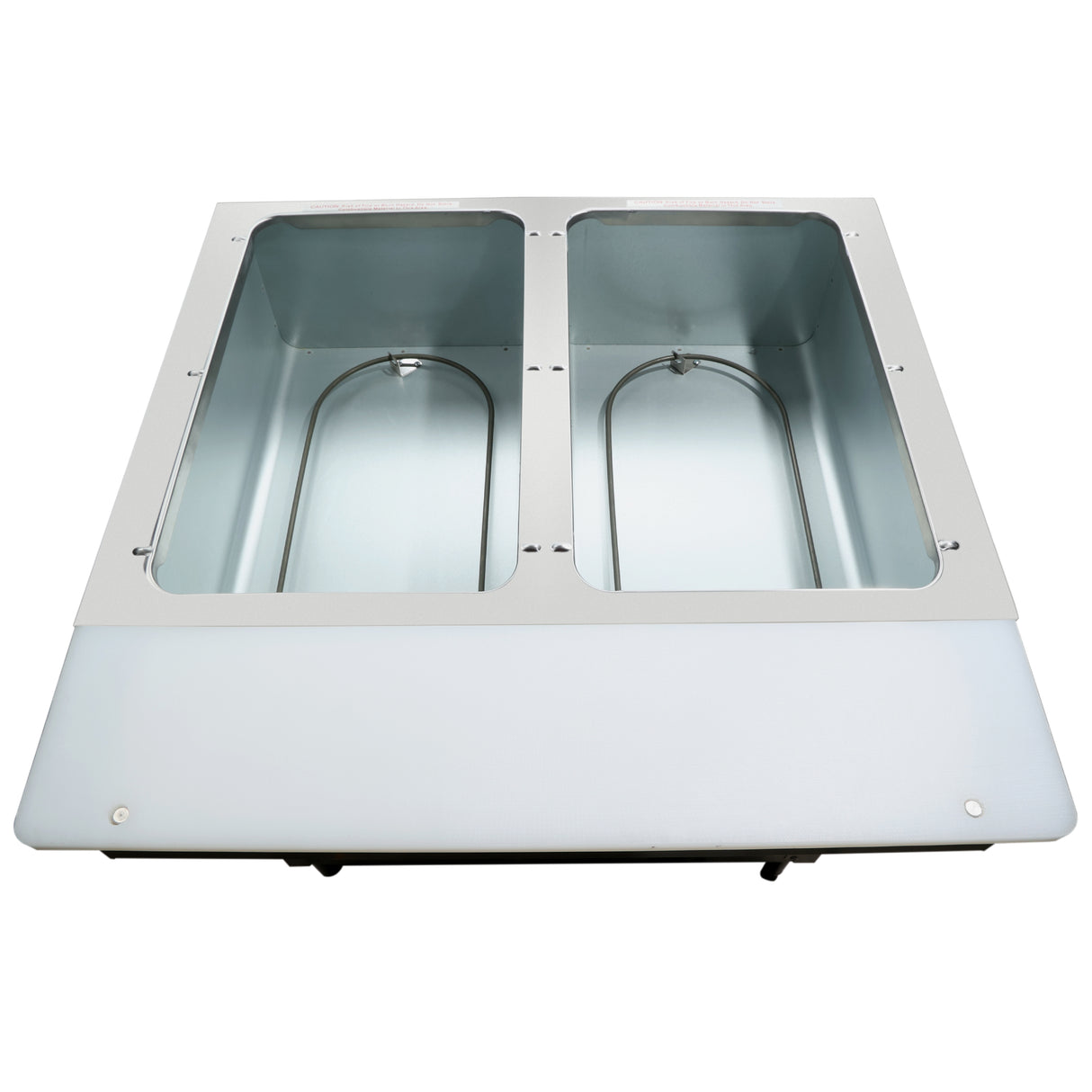 Empura Equipment E-ST-120/2 Steam Table 33"W X 31"D X 34.25"H Stainless Steel