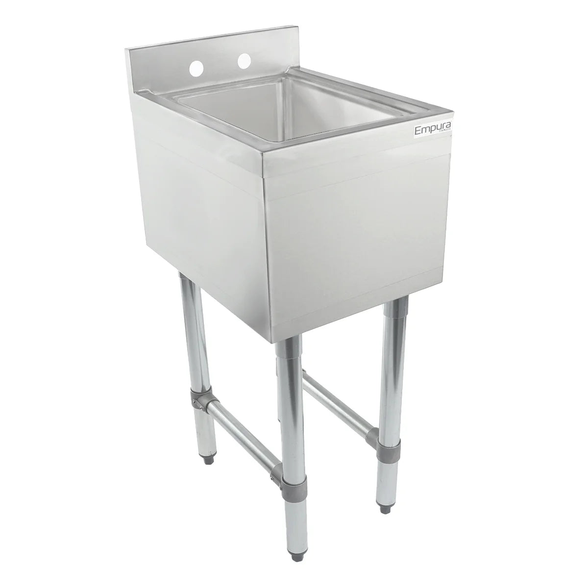 Empura Stainless EB1B101410 Underbar Sink (1) Bowl (10" X 14" X 10") (1) Compartment